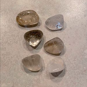 Smoky quartz crystals